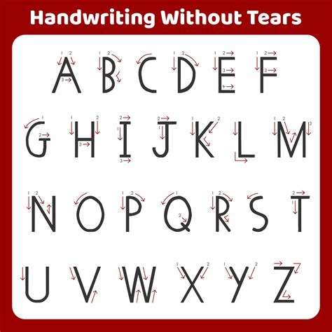 Handwriting Without Tears Letters | Handwriting without tears, Lettering, Writing without tears