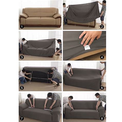 Boho Spandex Couch Covers Sectional Sofa Cover For Dogs Pet, Farmhouse ...