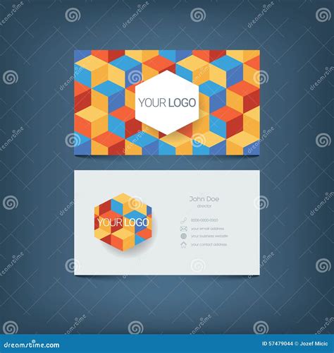Plain Business Card Template 的图像结果
