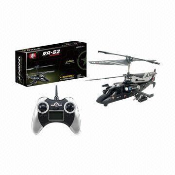 4-channel RC Russian K52 Helicopter with 2.4GHz Frequency and LCD ...