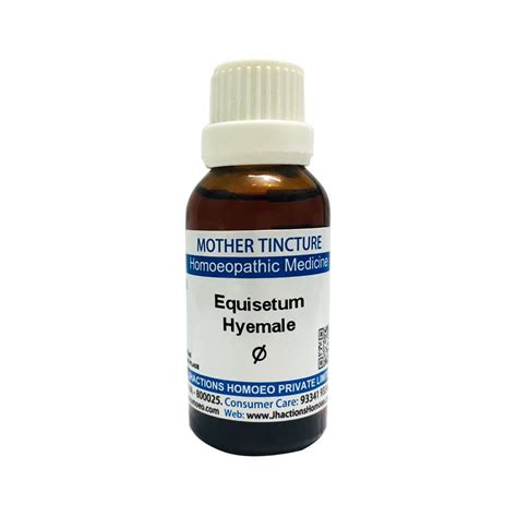 Buy Jhactions® Equisetum Hyemale Q - 30mL | Homeopathic Mother Tincture ...