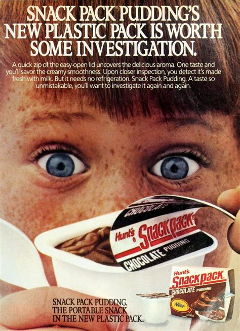 Vintage pudding cups were smooth, spoonable snacks we loved, starting ...