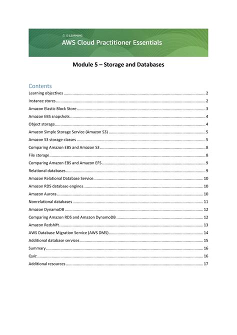 Module 6 - AWS Academy Cloud Foundations Module 06 Student Guide ...