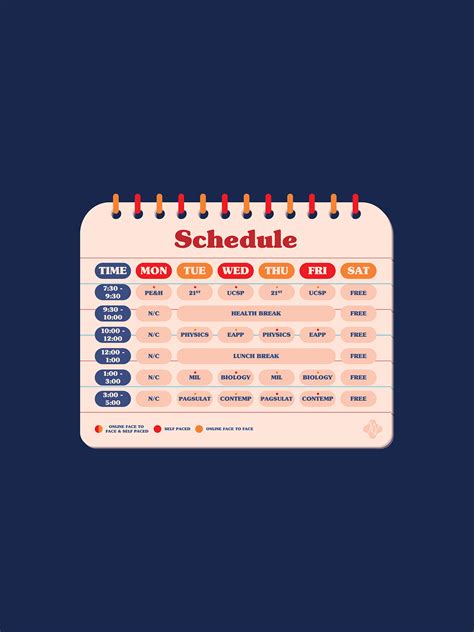Image result for SChedule