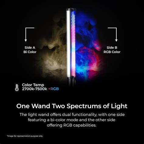 Digitek DSL 600 RGB 35W Bi-Color + 30W RGB LED Video Stick Light ...
