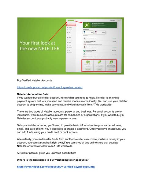 PPT - Buy Verified Neteller Accounts PowerPoint Presentation, free ...