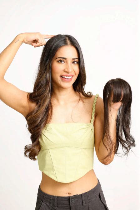 How To Wear & Style Clip in Bangs?