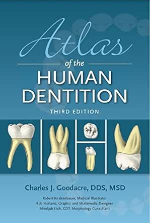 Atlas of the Human Dentition eBook : Goodacre, Charles: Amazon.in ...