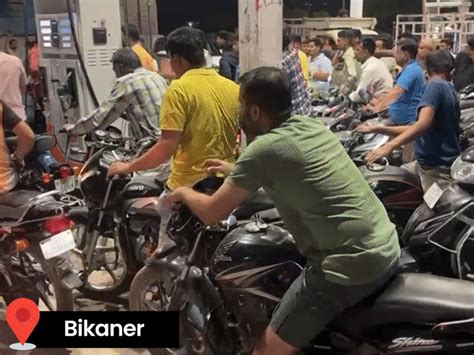 Rajasthan Petrol Shortage Chaos | Fuel Queues & Clashes