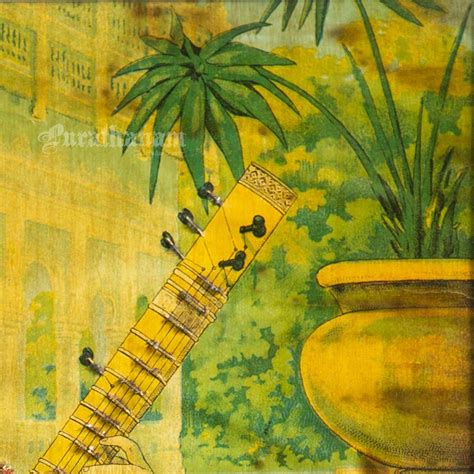Kadambari by Ravi Varma - Embellished Lithograph Print – Purathanamstore