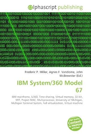 IBM System/360 Model 67 : John McBrewster, John McBrewster: Amazon.in ...