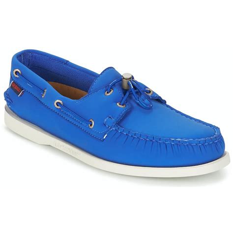 Docksides Ariaprene Men's Boat Shoes In Blue - Blue - Sebago Slip-ons ...