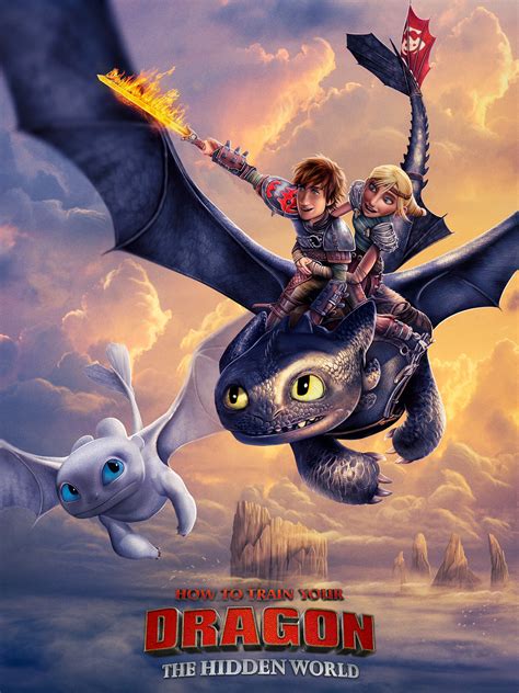 How To Train Your Dragon: The Hidden World By Joel Jensen | Poster By ...
