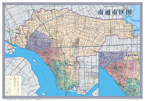 南通通州行政地图全图展示_地图分享