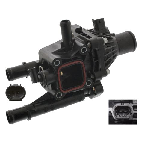 febi | 39145 | Thermostat Housing with sensor, temperature switch and ...