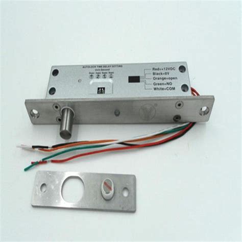 Secure Drop Electric Bolt Lock Signal Control System Door Safety Locker ...