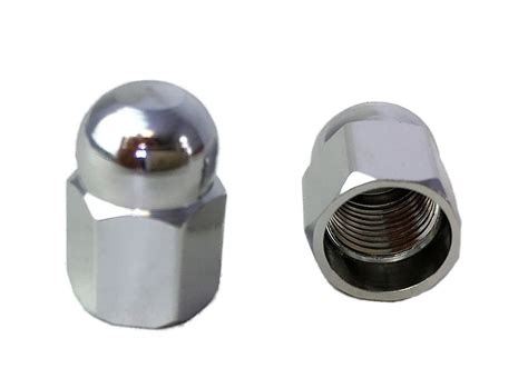 Tappi Per Dadi Ruota Cromati In Plastica - Diametro 32 Mm, Per Camion, Rimorchi, Semirimorchi