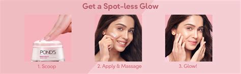 POND'S Bright Beauty Day Cream 35 g, Non-Oily, Mattifying Daily Face ...