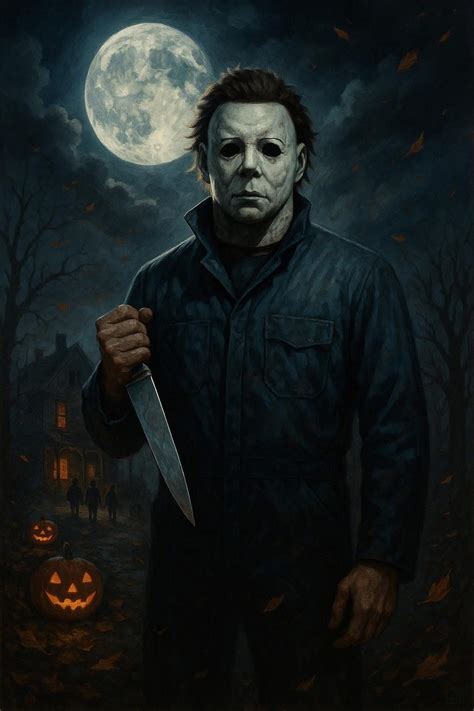 Pin by David Hollis on Halloween Art in 2025 | Michael myers art ...