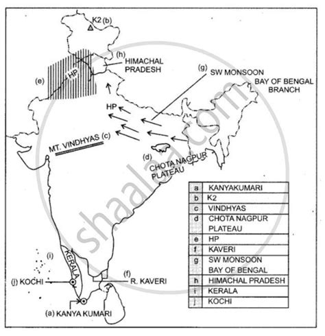 how to locate the southernmost point of in India on map - Brainly.in