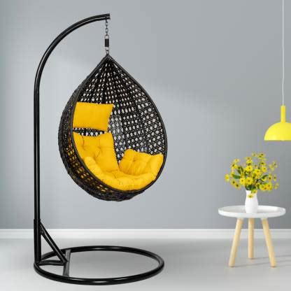 Swingzy Hanging Single Seater Swing Chair/Swing for Adults/With Stand ...