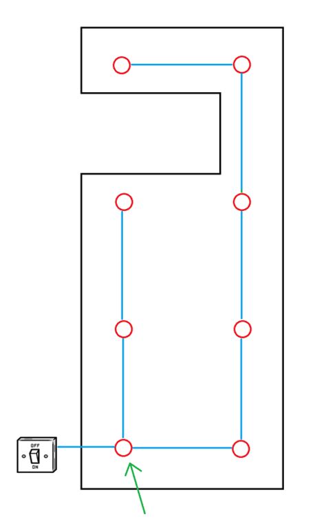 Wiring Multiple Downlights 的图像结果