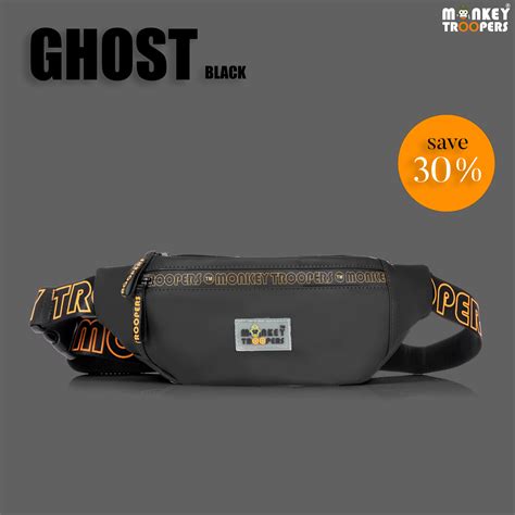 Ghost Fanny Pack – A Perfect Fusion of Style and Utility | Black ...