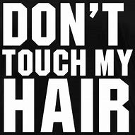 Image result for Don't Touch My Hair