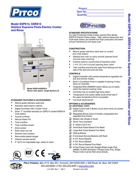 Pitco Fryer Parts Diagram at Carol Swenson blog
