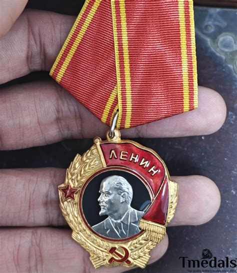 Russia Soviet Union Order of Lenin Medal USSR CCCP 925 Pure Silver ...