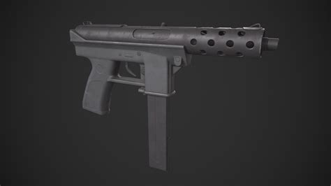 3D model Intratec TEC DC9 VR / AR / low-poly | CGTrader