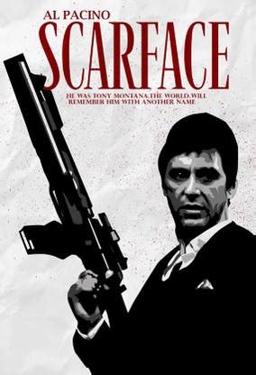 Scarface Al Pacino Poster for Room & Office (13 Inch X 19 Inch, Rolled ...