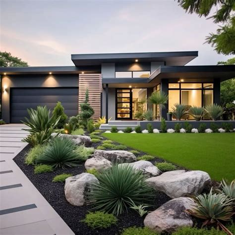 Pin by Nelma Luisa on casas | Modern landscape design front yard ...