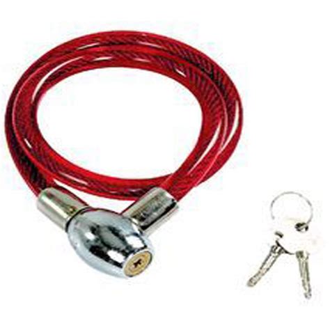 Anchi Cable Lock for Bike, Helmet, Cycle (Red) : Amazon.in: Car & Motorbike