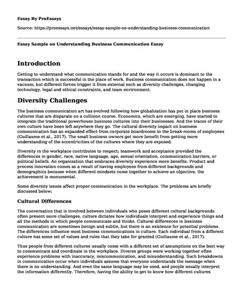 Image result for Communication Essay Introduction Sample