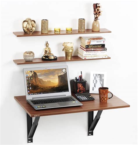 BLUEWUD Hemming Engineered Wood Study and Computer Laptop Table for ...