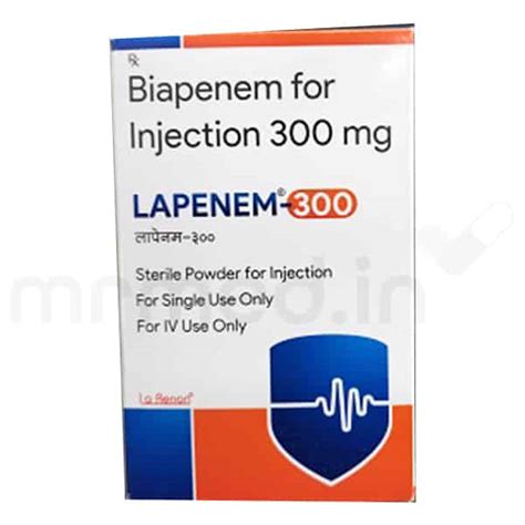 Buy Lapenem 300mg Injection Online: Uses, Price, Dosage, Instructions ...