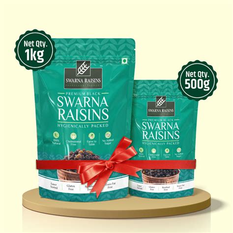 Best Indian Raisins Online – Natural Golden & Black Raisins–Swarna Raisins
