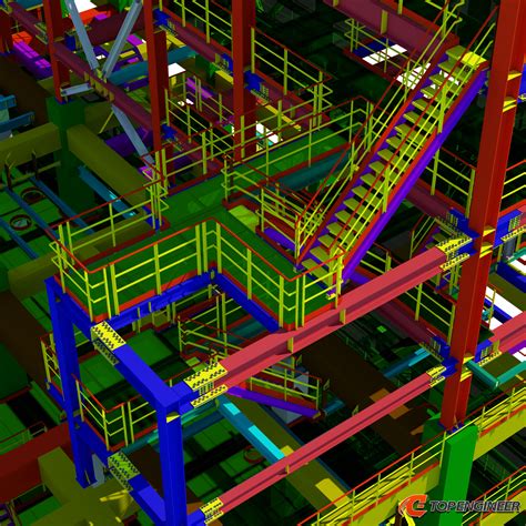 Shelter BIM modeling in tekla structures | Top-engineer.com