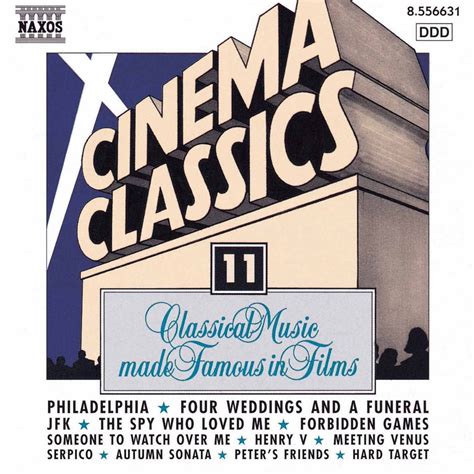 Vol. 11: Cinema Classics, Istv n Bog r, Alexander Rahbari, Richard ...