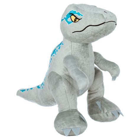 Jurassic World Large 11.5-inch Blue Plush Stuffed Animal, Dinosaur ...