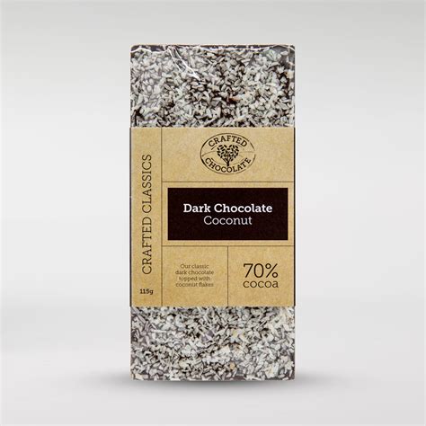 The Chocolate Café Dark Chocolate Coconut Bar → Sweet 4 All Events ...