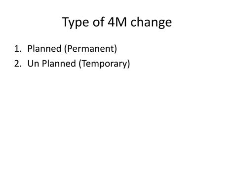 Image result for 4M Change Process