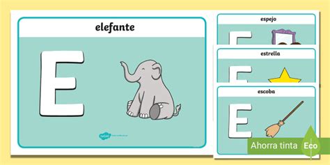 Tapiz de plastilina: consciencia fonológica letra E- Guía de trabajo