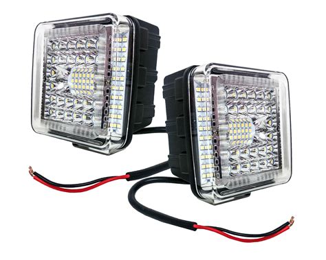 Buy 1 Pair 4 High Output 360° Wide Beam Osram LED Worklight Driving ...