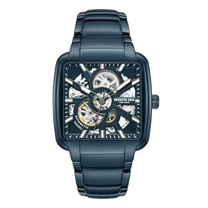 Kenneth Cole Automatic Blue Dial Blue Stainless Steel Strap Watch for ...