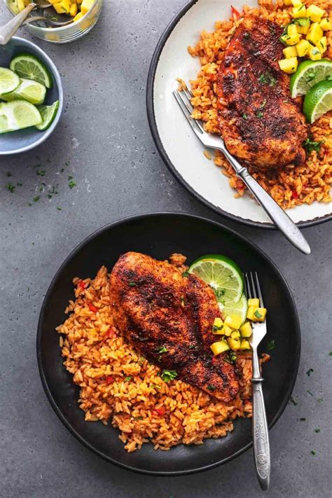 Cajun Chicken & Rice Skillet - Creme De La Crumb