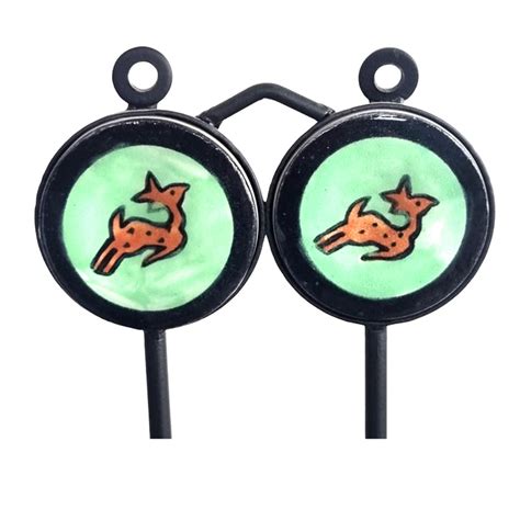 Green Color Iron Hand Painted Ceramic Wall Hanger with Two Hooks | DMH ...