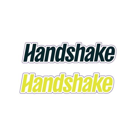 Business Handshake Sticker 的图像结果