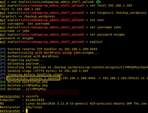Hack the BSides Vancouver:2018 VM (Boot2Root Challenge) - Hacking Articles